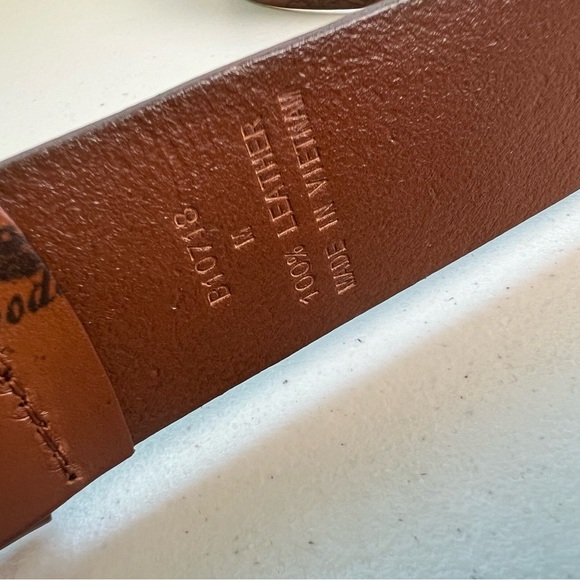Patricia Nash NEW Riot Rust Brown Leather Belt main image 8